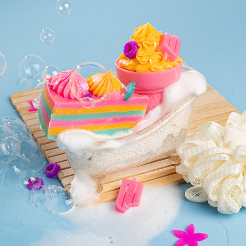 The Sass Bar Summer Splash Cake Soap